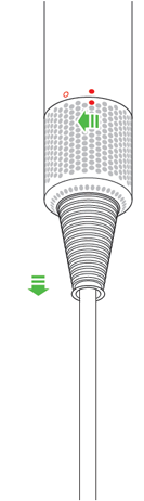 Filter cleaning step 1